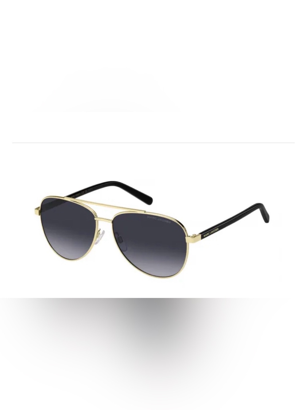 Marc Jacobs MARC 760/S Gold Black Gradient Aviator Sunglasses 60mm